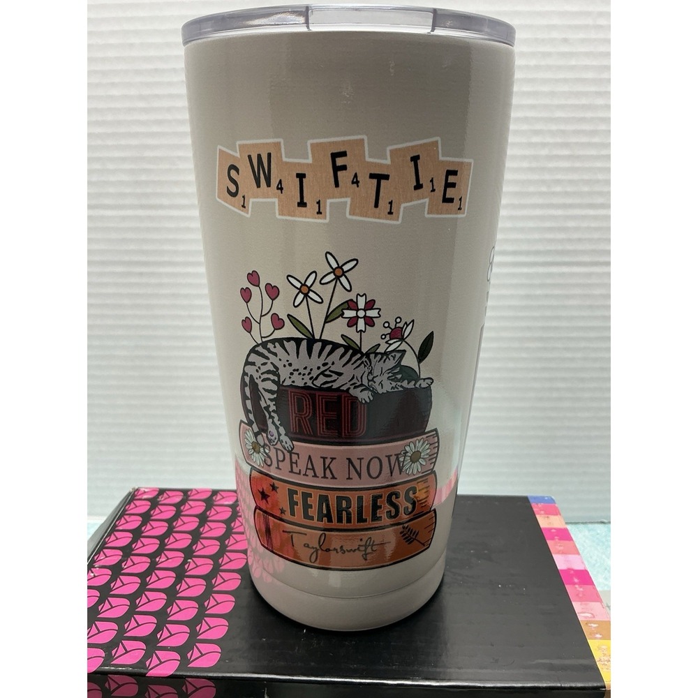Taylor Swift Inspired Stainless Steel Travel Mug‎ Swiftie Eras Tumbler 20 oz
